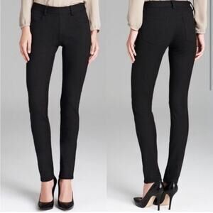 Theory Women's Elly Rave Charcoal Gray Career Pants with Stretch Size Medium